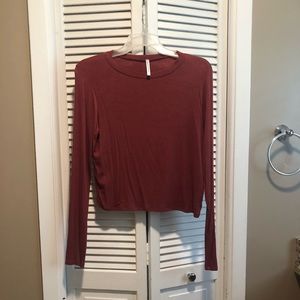 Lulus Ribbed Crop Top